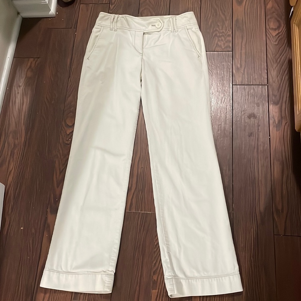 White Corduroy Pants